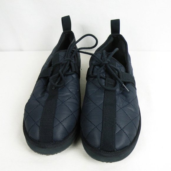 NWT J Crew Navy Blue Quilted Chore Slippers 11 - Picture 2 of 5